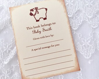 baby bookplates