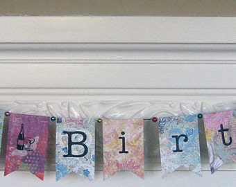 Happy Birthday Paper Banner