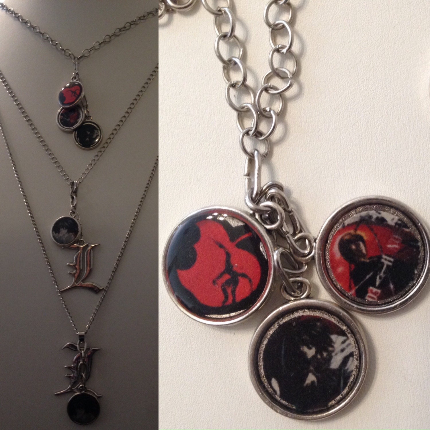 Necklace Shinigami Ryuks Death Note & Apple. It's A