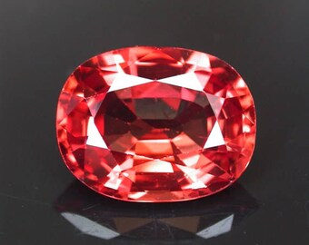 15.46 ctw. padparacha sapphire loose gemstone.