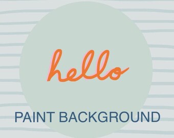 PAINTED BACKGROUND