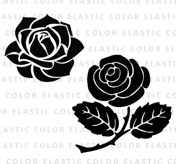 Download Rose svg rose clipart rose blossom clip art vector digital