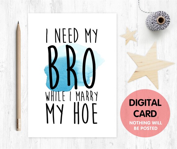 PRINTABLE best man card, will you be my best man printable, funny best man card, best man proposal printable, funny groomsman card