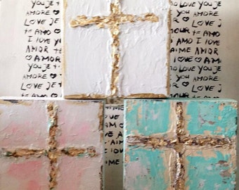 Cross painting | Etsy