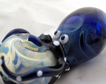 Octopus Glass Tobacco Pipe - H*026
