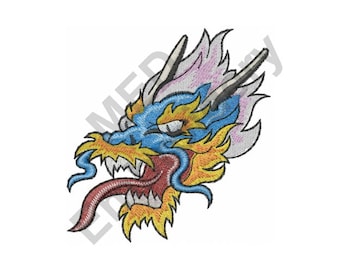 Chinese Dragon - Machine Embroidery Design, Dragon