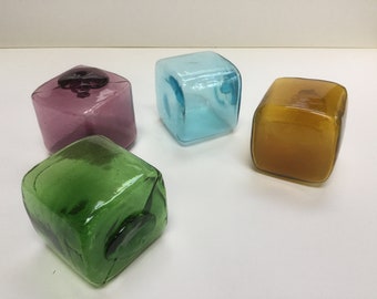 Vintage glass fishing floats