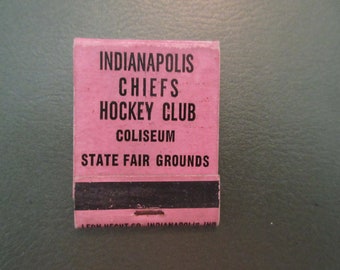 Matchbook, Hockey, Indianapolis, Tobacco