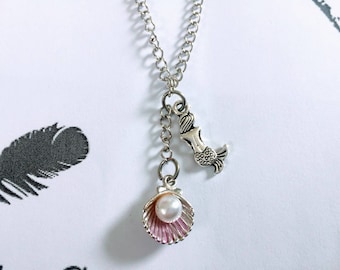 Little Mermaid Pendant Necklace