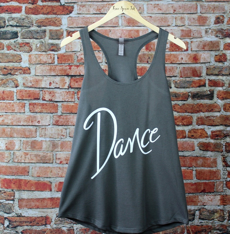 Dance Tank Top. Dance Shirt. Dance Enthusiast Gift. Exercise