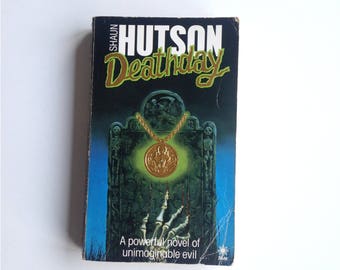 Vintage book Deathday - Shaun Hutson horror mystery 1997