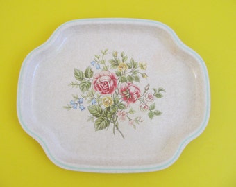 Avon Tray, Floral Tray, Vintage Tray, Serving Tray, Decorative Tray, Trays, Vintage Trays, Vintage Avon, Avon, Made in England
