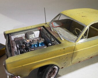 ScaleModel,FordFairlane,1/24Scale,BarnFind,RatRod,MuscleCar,JunkerModel