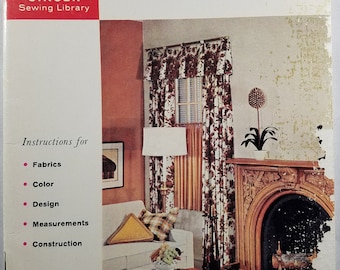 Singer Sewing Library How to Make Draperies 1960