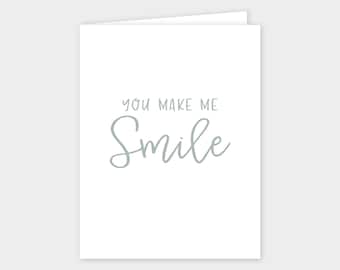 SMILE Greeting Card