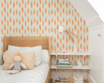 Carrots Wallpaper Nursery Wallpaper Peel And Stick Wallpaper Baby Wallpaper New Born Carrots Wallpaper Nursery Wallpaper Peel And Stick Wallpaper Baby Wallpaper New Born