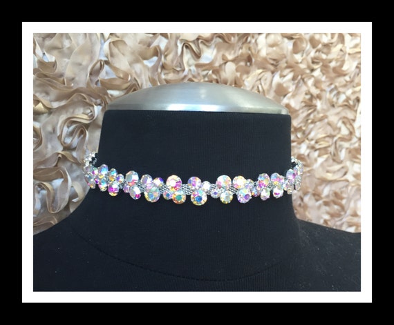 AB Crystal Choker #C107