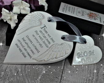 Sympathy gift, Memorial ornament, Bereavement gift, Remembrance gift, Condolence gift, Those we love don't go away, Lost loved one