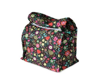 Insulated lunch bag - Flowers