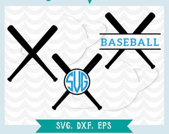 Baseball bat. Baseball bat frame. SVG, Ai, EPS, DXF. Cutting files. Transfer baseball bat, stencil baseball bat, silhouette baseball bat