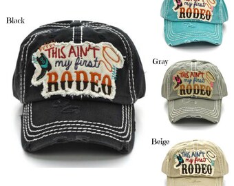 This Ain't My First Rodeo Vintage Hats
