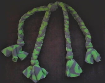 Cris-Cross Dog Rope toy with four arms