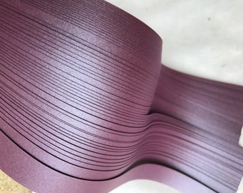 Shimmer Ruby~ Moravian German Froebel Star Paper (52 strips)