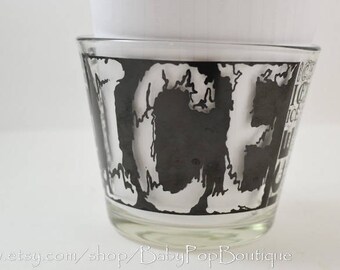 Verre de seau à glace siècle mi