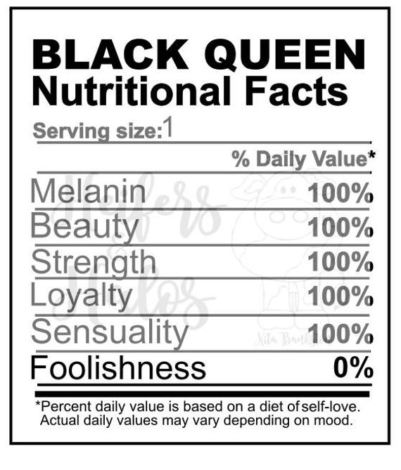 Black Queen Nutritional Facts