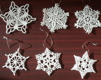 Crochet Snowflakes for Christmas Decoration