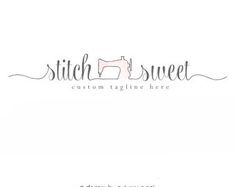sewing logo premade logo sewing machine logo logo design logos applique logos thread logo logo design photography logo logo sewing