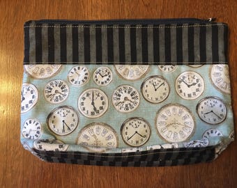 Time clock makeup pouch