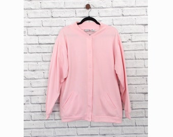 PINK LADY - Vintage Pink Sweater | Blair Oversized Sweater | Size Medium | 1980s Pink Sweater | Pink Lady Sweater | 80s Sweater | Grease