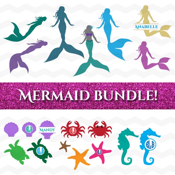 Free Free 105 Mermaid Svg Bundles SVG PNG EPS DXF File