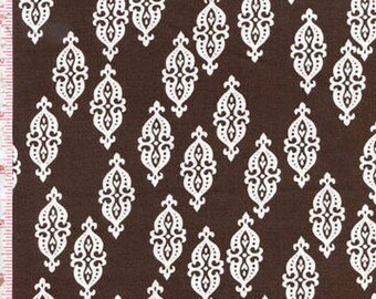 STELLA 117 DEARSTELLADESIGN Brown patchwork fabric