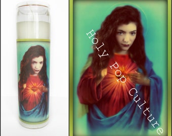 Saint Lorde Prayer Candle | Lorde Candle | Ella Yelich Oconnor | Melodrama | funny gag gift idea
