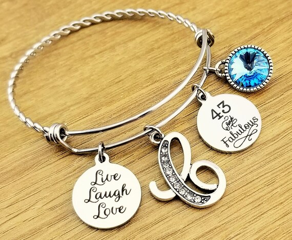43rd Birthday 43rd Birthday Gift Birthday Gift Birthday Gifts for Her Birthday Gift for Friend Birthday Gifts for Bestfriend Friend Gift