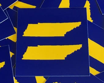 Equality Sticker Tennessee 3"x3"