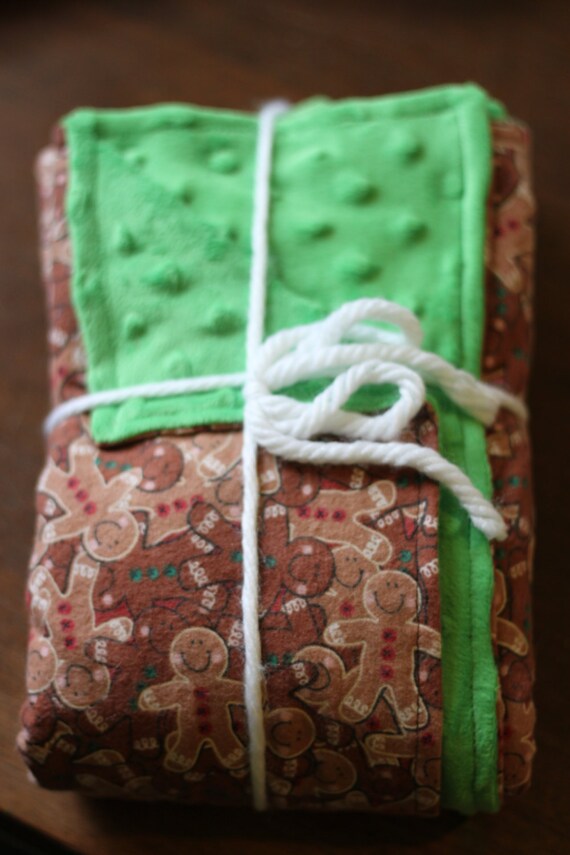 Christmas Flannel & Minky Baby Blankets
