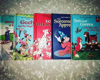 1973-1982 Vintage Disney Children's books