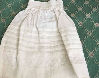 Antique Honemade Doll Slip
