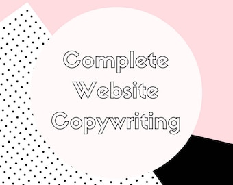 Website Copy - Copywriting - Content Creation - Writing - Web Writing - Websites - Copy