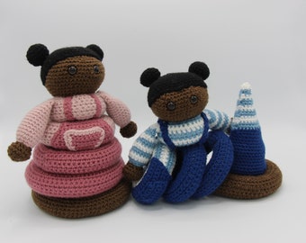 The doll empillable crochet by Mühlmann One Too - Stacking Doll