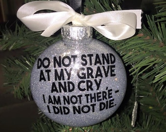 Memorial Christmas Ornament