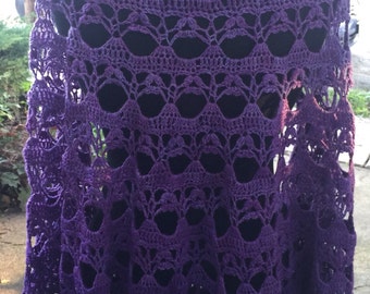 Beaded Circular Shawl