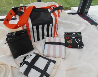 foldable bag in cotton to carry around