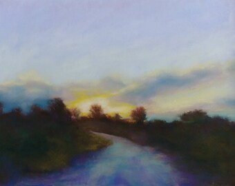 Original pastel painting, Genesis