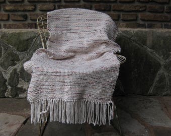 Handwoven loom carpet /rug, throw rug