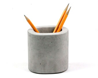 Concrete Pencil Holder, Toothbrush Holder