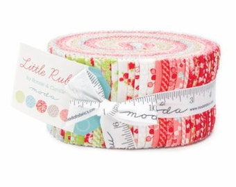 Little Ruby Jelly Roll by Bonnie & Camille for Moda